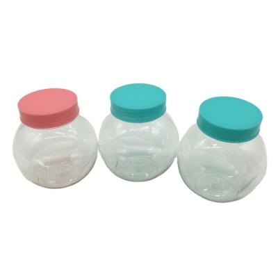 China Biscuit 60ml PP Screw Lid Plastic Food PET Jars for sale