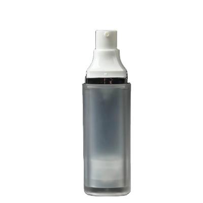 China Yves Bottle Cosmetic Packaging 30ml 50ml Plastic Airless Bottle Airless Packaging for sale