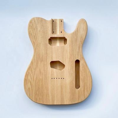 China GUITAR Custom Ash Electric Guitar Body Unfinished Replacement Barrel TL guitar body with Humbucker Pickup route for sale