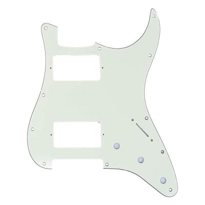 China 11 Holes Pickguard 3Ply Mint Green 11 Hole HH Humbucker Scratch Plate ST Guitar Pickguard for ST  Guitar accessories for sale