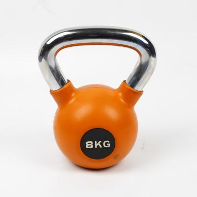 China Rubber Kettlebell Gym Indoor Equipment Factory Price Customizable Color For Wholesale for sale