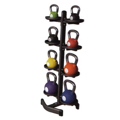 China Hot Selling Customizable Modern New Style Fitness Equipment Kettlebell Rack With Good Price for sale