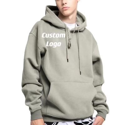 China 100% Breathable French Terry Men's Sweatshirt Hoodies Cropped Hoodies Blank Logo Custom Cotton Crop Top for sale