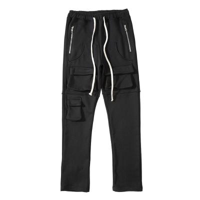 China QUICK DRY High Street Sports Pants Multi Pocket Popular Cargo Pants Custom Casual Mens Jogging Cargo Pants for sale