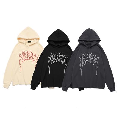 China Wholesale QUICK DRY Clothes Custom Drop Shoulder Vendor Print Hoodie Oversized Men's Hoodies Sweatshirts With Custom Logo for sale