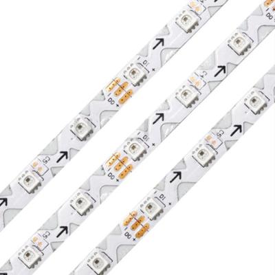 China Folding Hotel Free Angle 5V Accessible Magic SK6812 RGBW 4 in 1 Digital 60LED/m 18W/M 5050 RGBW 5050 Pixel Led Strips for sale