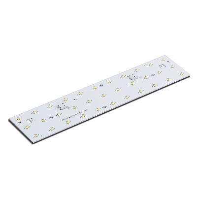 China INGAN OEM ODM Rohs Material 280x55mm 1 Ounce Copper Layer On Aluminum Linear PCB 2835SMD LED Modules For LED Linear Lights for sale