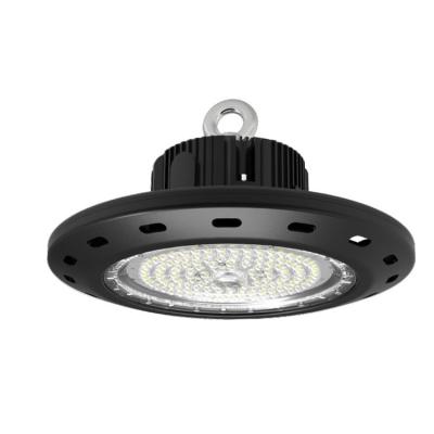 China High Quality CE ROHS 115LM/W 80Ra Shenzhen Aluminum UFO 100W LED High Bay FOB Lights Warehouse Hardware 85-265VAC For Gym Lighting for sale