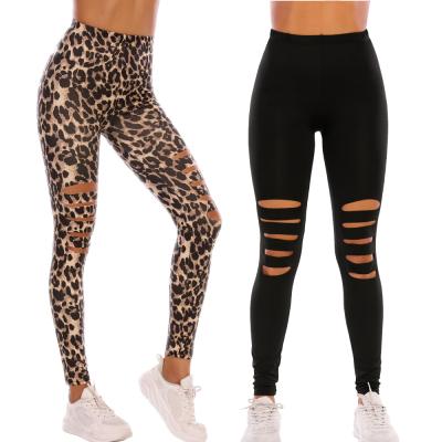 China New Style Breathable Ladies Fashion High Waisted Sports Workout Yoga Tight Fitness Leggings For Women for sale