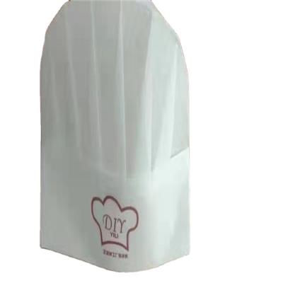 China Nonwoven Children's White Cap China Restaurant Customized Disposable Kids Kitchen Chef Hat for sale