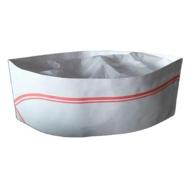 China Chef Paper High Quality Disposable Paper Hat In Chinese Hot Selling Restaurants for sale