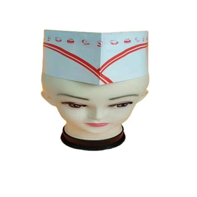 China sales 80g paper adjustable chef hat high quality chef hat for family restaurant for sale