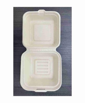 China Household Products 6 Inch Flip Cover Wholesale Burger Box Burger Clamshell Cardboard for sale