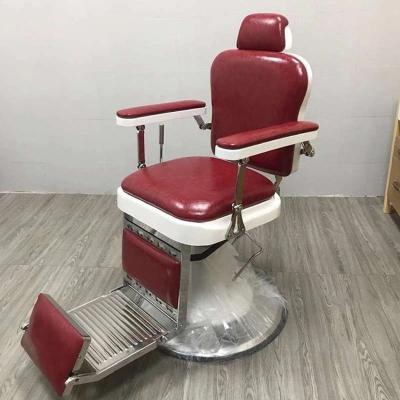 China Salon Furniture Comfortable Extended Chair Wholesale Barber Chair Styling Chair For Sale for sale