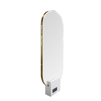 China Modern Hot Sale Mirror Barber Shop Mirror Station For Salon Shop for sale