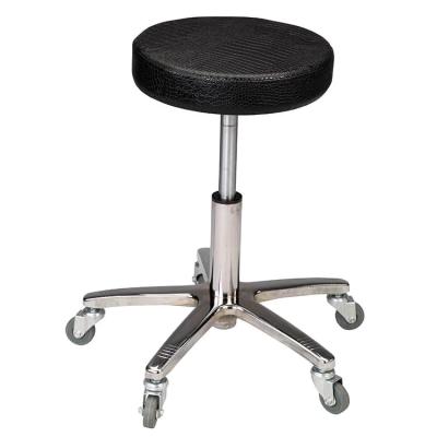 China Mordern Hotsale Good Quality Wheels Universal Salon PU Chair Beauty Stool Leather Head Chair For Sale for sale