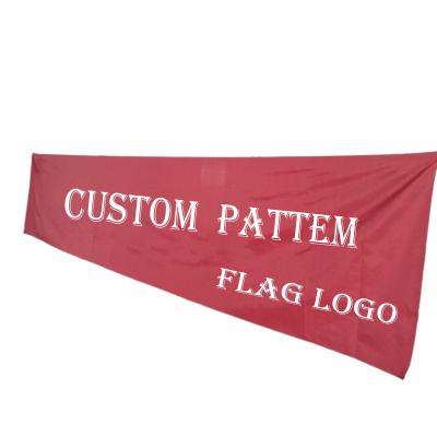 China Hotel and resort custom any promotion digital flag printing size fabric banner security flag wall hanging flag for outdoor display for sale