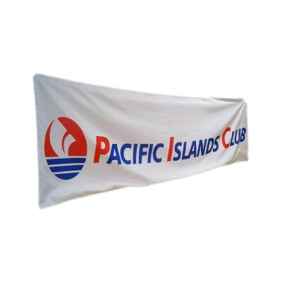 China Wholesale Hotel and Resort High Quality Polyester 3 x 5ft Outdoor Custom Flag Logo Printing for sale