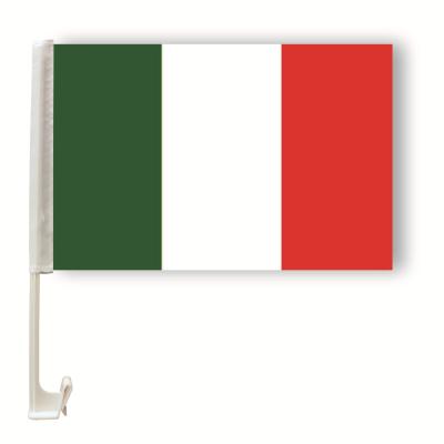 China Features Colorful Polyester Customization Window Flag Custom Shop Car Flags for sale