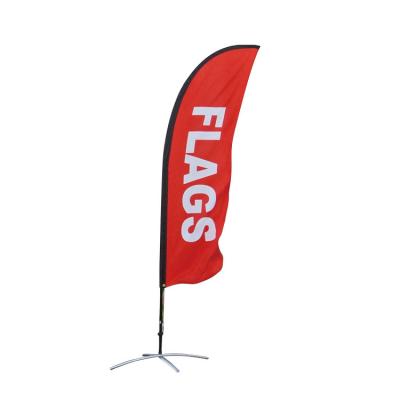 China Hotel and Resort Best Selling Advertising Outdoor Aluminum Feather Flag Beach Feather Flag Cheap Flagpole Wholesale for sale