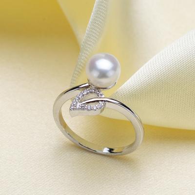 China For Pearl Ring Making Fashion Design Pearl Ring Holders Gold Plating Ring Holders Pearl Good Color Preservation No.50 for sale