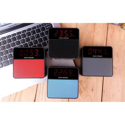 China Mini New Qrrivals 2022 Mini Portable Music Display Wireless Speaker For Home Party for sale