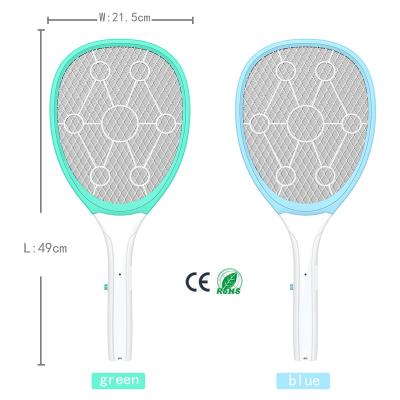 China Mosquito Swatter Electric Mosquito Bat Viable Portable Durable Pest Control Equipment for sale