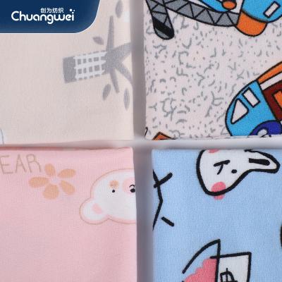 China Custom Heat-Insulation 5%SP Printed 95%T Polyester Jersey Fabric Heat-insulation Jersey Fabric For Garment for sale