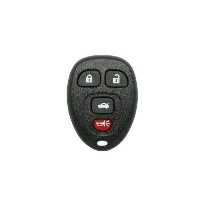 China ABS+Car Remote Keyless Rubber Shell Case FOB 3+1 Buttons Fit For FCC ID OUC60221 For Chevrolet Buick Impala Monte Carlo for sale