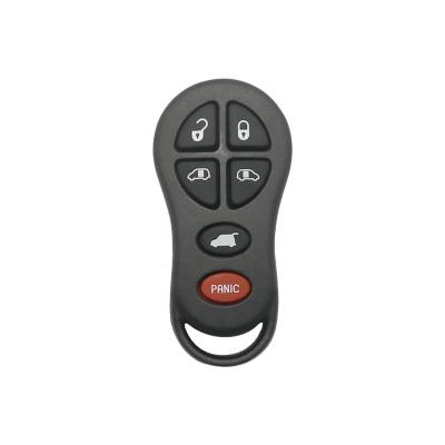 China Replace Car Key Chrysler Fob 5+1 Remote Key Buttons for sale