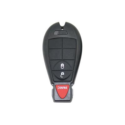 China Replace car key CHRYSLER SHELL PROX 3B (LOCK, UNLOCK, PANIC) NO POLY LOGO DOME EMERGENCY KEY INCLUDED for sale