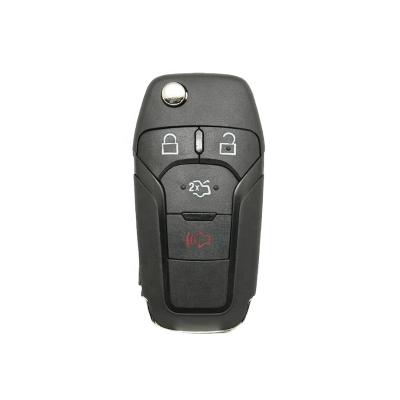 China Replacement Vehicle Remote Key ForFord Flip Key 3+1 Buttons CARKEY for sale