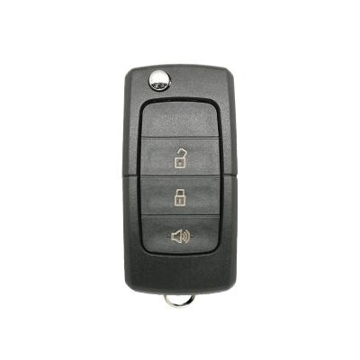 China Aftermarket Vehicle Key ForFord 3 Button Flip Key Remote (Panic Button) for sale