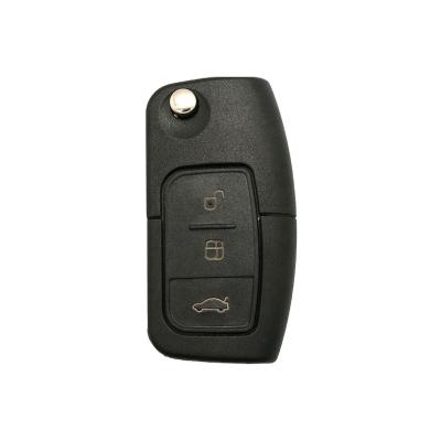 China Aftermarket Vehicle Key ForFord 3 Button Remote Flip Key HU101 Blade 433/315mhzFCC: CWTWBU331IC: 4010-C1 for sale