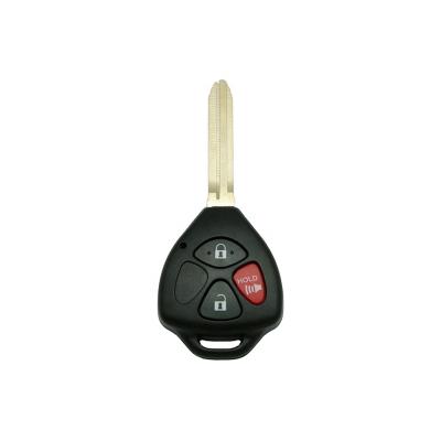 China Replacement Part Car Key Car Remote Key Shell Case 2+1 Buttons Uncut Master TR47 Blade For Toyo.a 4Runner Matrix RAV4 Venza Pontiac Vibe TOY43 for sale