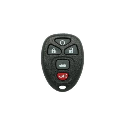 China ABS+Car Remote Keyless Rubber Shell Case FOB 4+1 Buttons Fit For FCC ID OUC60270 and OUC60221 For Buick Chevrolet for sale