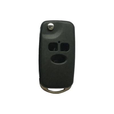 China Aftermarket Vehicle FORToytoa Corolla 3 Key Buttons Flip Key Shell Without Logo Remote for sale