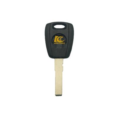 China Replace Car Key Fiat Transponder Key Black for sale