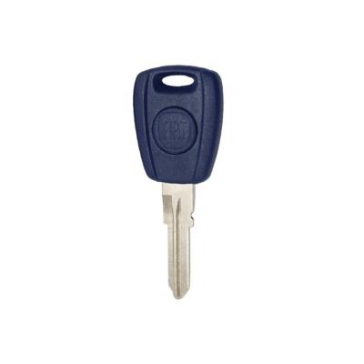 China Replace Car Key Fiat Transponder Key Blue With Logo for sale