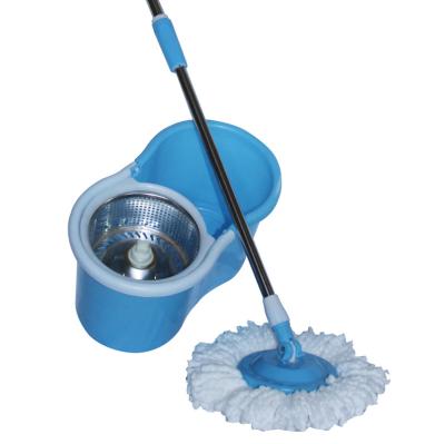 Chine 2021 Rotating Cleaning Flat Mop Household Cleaning Tools Microfiber floor dust mop with bucket à vendre