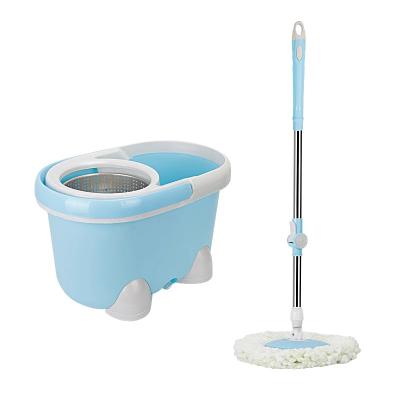 中国 Household 360 Spin Microfiber Mop Set Magic Cleaning Wash Flat Mop And Bucket Set Squeeze Mop Bucket 販売のため