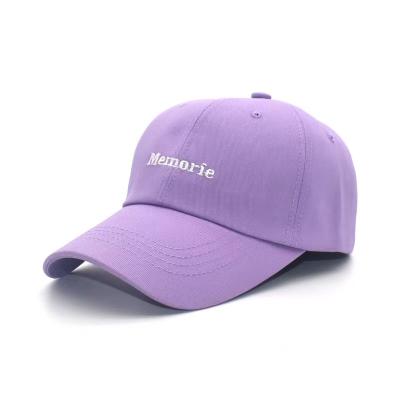 China COMMON Premium Hat Dad Hat Lilac Multiple Colors Modern Hat for sale