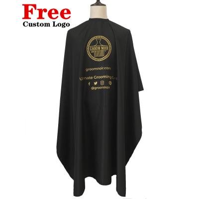 China Custom Men Barber Cape Barber Cape Professional Barber Cut Cape Waterproof Hair Cutting Cape OEM for sale