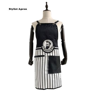 China Barber Apron HQ Apron for Hairdresser Leather Hairdressing Custom Barber Apron Cape for sale