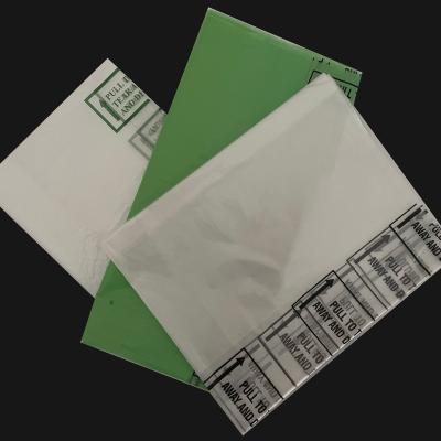 China Customized Green PO Liner Disposable Bags Breathable Protect Fruit Vegetable Storage Packaging Teardrop Easy To Use for sale