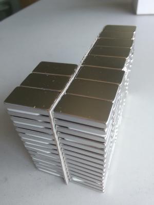 China N42 30*10*5mm Strong Rare Earth Permanent Nickel Block Neodymium Magnet for sale