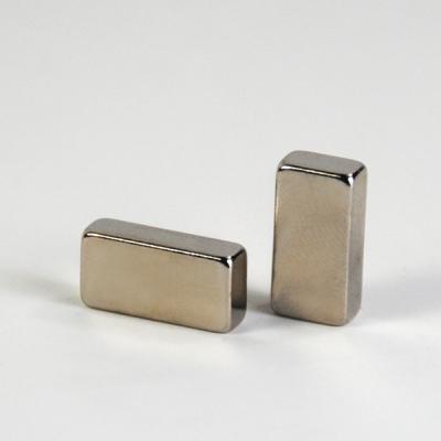 China N35 20x10x4mm Permanent Block Custom Coated Layers Sintered Neodymium Magnet for sale