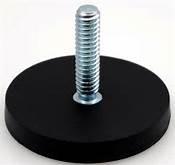 China Strong Neodymium Rubber Coated Holding Magnet,Sign Gripper,Magnetic Assembling for sale