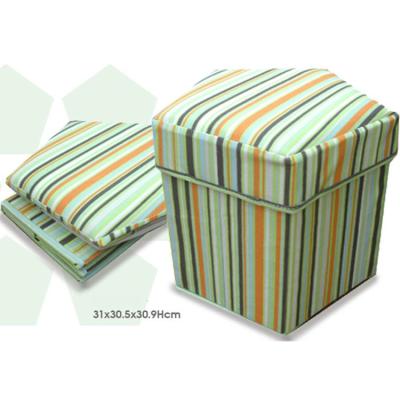 China Foldable High Quality Hot Selling Storage Stool Ottoman Seat Foldable Box for sale