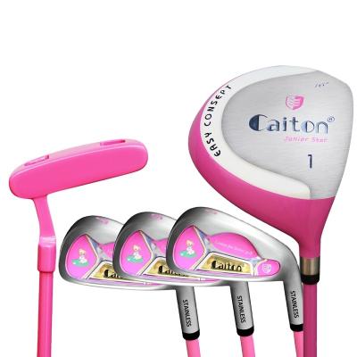 China Steel Factory customized gold golf clubs set for kids Complete golf clubs complete set for sale